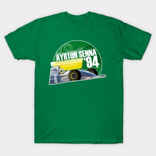 Ayrton Senna - F1 1994 Tribute T-Shirt